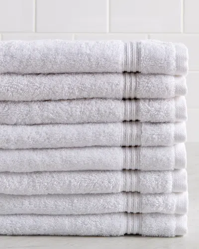 Superior Solid Soft 8pc Absorbent Hand Towel Set
