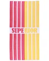 Superior Striped Cotton Large Oversized Beach Towel