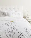Superior Swallow 3pc Button Closure Duvet Cover Set