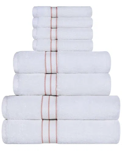 Superior Turkish Highly Absorbent Hotel Collection 8pc Turkish Cotton Towel Set