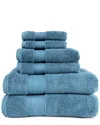 Superior Turkish Highly Absorbent Solid 6pc Ultra-plush Turkish