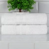 Superior Ultra Collection | 100% Cotton 2-pc. Quick Dry Bath Towel In Silver
