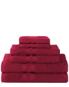 Superior Ultra Soft 6pc Towel Set