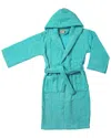 Superior Ultra-soft Terry Lightweight Kids Unisex Hooded Bathrobe