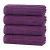 Superior Venice Collection | 6-pc. Solid Hand Towel In Purple