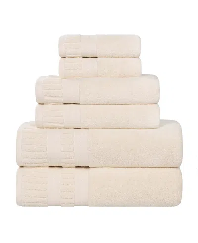 Superior Venice Cotton 6-piece Towel Set In Neutral