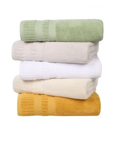 Superior Venice Zero Twist Cotton Absorbent Quick Dry Soft Absorbent Towel Set In Multi