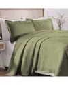 Superior Victory Matelasse Jacquard Scrolling Medallion Bedspread Set