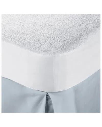Superior Waterproof And Hypoallergenic Down Alternative Mattress Protector In White