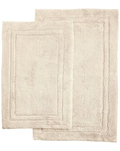 SUPERIOR SUPERIOR WEAVER'S TOUCH 2PC COTTON BATH RUG SET