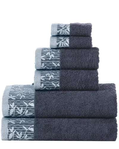 Superior Wisteria 6pc Cotton Towel Set