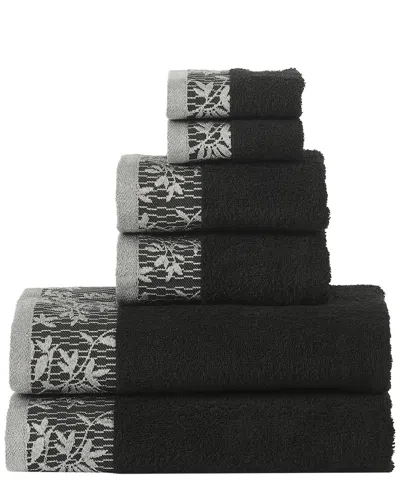 Superior Wisteria 6pc Cotton Towel Set