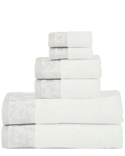 Superior Wisteria 6pc Cotton Towel Set