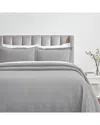 Superior Zenith Medium Weight Matelasse Bedspread Set In Grey