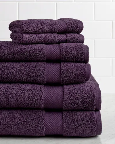 SUPERIOR SUPERIOR ZERO TWIST COTTON 6PC TOWEL SET