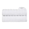 Superior Zuma Collection | 100% Cotton 2-pc. Quick Dry Bath Towel In White