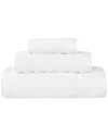 Superior Zuma Zero Twist Cotton Medium Weight Soft Absorbent 3pc Towel Set