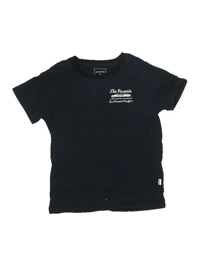 Pre-owned Superism Kids' Short Sleeve T-shirt In Black
