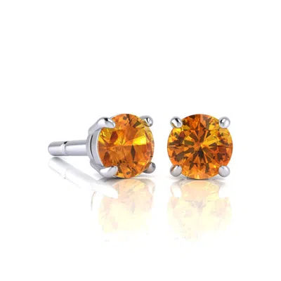 Superjeweler 1 1/2carat Gemstone Stud Earrings In Gold-classic Solitaire Gemstone Earrings All Gemstone Options