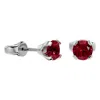 Superjeweler 1/2 Carat Gemstone Stud Earrings In Gold-classic Solitaire Gemstone Earrings All Gemstone Options