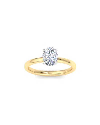 Superjeweler 14k 1.00 Ct. Tw. Lab-grown Diamond Ring In Gold