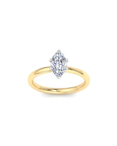 Superjeweler 14k 1.00 Ct. Tw. Lab-grown Diamond Ring In Gold