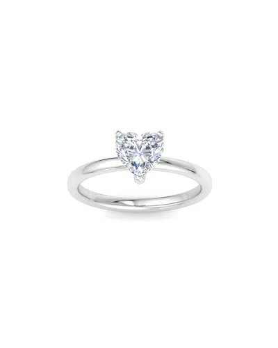 Superjeweler 14k 1.00 Ct. Tw. Lab-grown Diamond Ring In Metallic