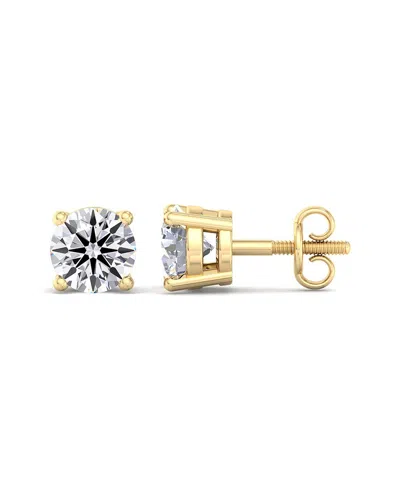 Superjeweler 14k 1.50 Ct. Tw. Lab-grown Diamond Earrings In Multi