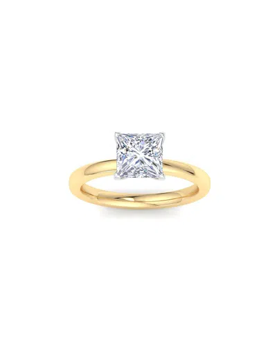 Superjeweler 14k 2.00 Ct. Tw. Lab-grown Diamond Ring In Gold