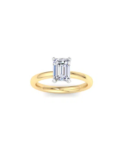Superjeweler 14k 2.00 Ct. Tw. Lab-grown Diamond Ring In Gold