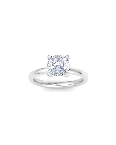 Superjeweler 14k 2.00 Ct. Tw. Lab-grown Diamond Ring In Metallic