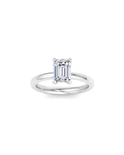 Superjeweler 14k 2.00 Ct. Tw. Lab-grown Diamond Ring In Metallic