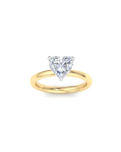 Superjeweler 14k 2.00 Ct. Tw. Lab-grown Diamond Ring In Gold
