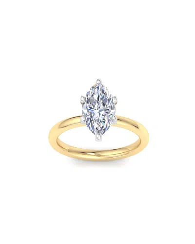 Superjeweler 14k 2.00 Ct. Tw. Lab-grown Diamond Ring In Gold