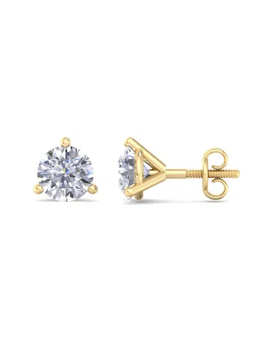 Superjeweler 14k 3.00 Ct. Tw. Lab-grown Diamond Earrings In Multi