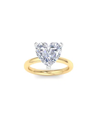 Superjeweler 14k 5.00 Ct. Tw. Lab-grown Diamond Ring In Gold