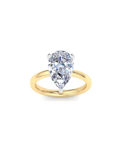 Superjeweler 14k 5.00 Ct. Tw. Lab-grown Diamond Ring In Gold