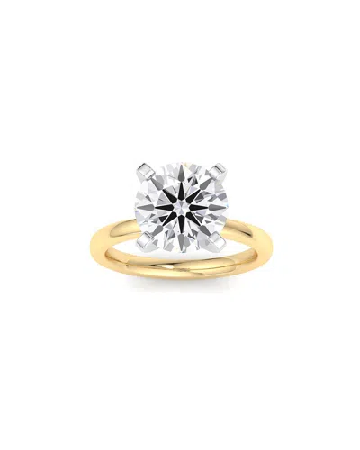 Superjeweler 14k 5.00 Ct. Tw. Lab-grown Diamond Ring In Gold