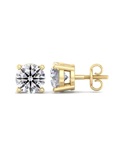 Superjeweler 14k 6.00 Ct. Tw. Lab-grown Diamond Earrings In Gold