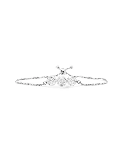 Superjeweler Silver 3.00 Ct. Tw. Lab-grown Diamond Bracelet