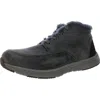 Superlamb Karamay Mens Leather Cold Weather Combat & Lace-up Boots In Pink