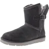 Superlamb Womens Buckle Winter & Snow Boots In Pink