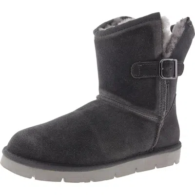 Superlamb Womens Buckle Winter & Snow Boots In Pink