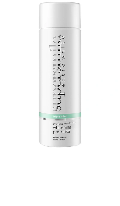 Supersmile Extra White Whitening Pre-rinse In Triple Mint & Extra White