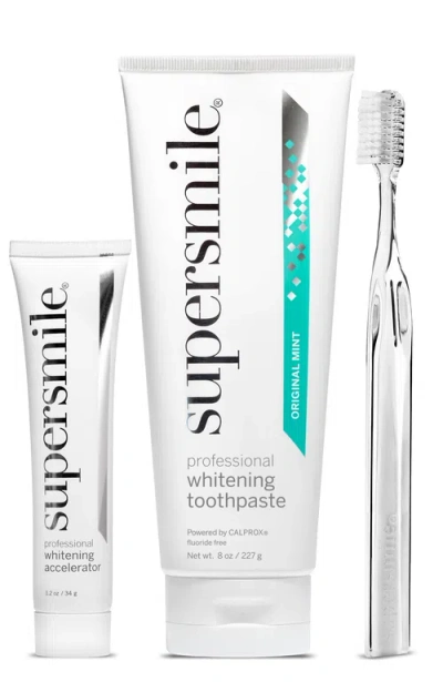 Supersmile New Kit Sku -org Mint 8oz/ Accelerator / Crystal Collection