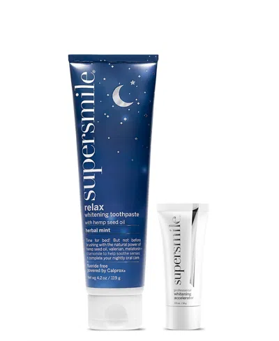 Supersmile Relax Whitening Toothpaste And Accelerator Kit In Transparent