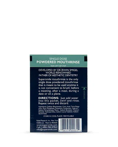 Supersmile Single-dose Powdered Mouthrinse - 24pk In Multi