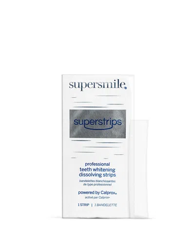 Supersmile Superstrips Dissolving Strips - Box Of 14 In White
