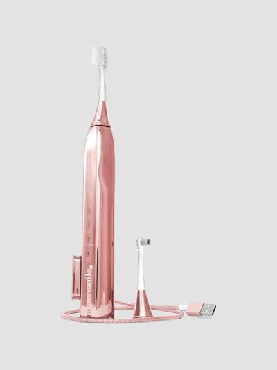 Supersmile Zina45 Sonic Pulse Toothbrush In Chrome Rose Gold