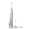 Supersmile Zina45 Sonic Pulse Toothbrush Chrome Silver No Case In Silver